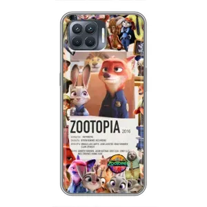 Чехол Зоотрополіс на OPPO Reno 4 Lite (Постер Зверополис)