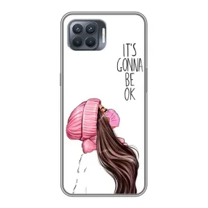 Чехол с печатью для OPPO Reno 4 Lite - (Мода) (AlphaPrint) (Коронавирус)