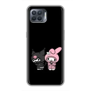 Чехол с кроликом Куроми на OPPO Reno 4 Lite (Куроми и Мелоди)