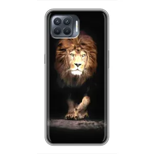 Чехол со Львом для OPPO Reno 4 Lite (VPrint) (Лев)