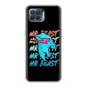 Чохли Містер Біст для OPPO Reno 4 . (logo Mr beast)