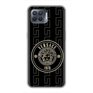 Чохли VERSACE для OPPO Reno 4 . (PREMIUMPrint) (Лого Версаче)