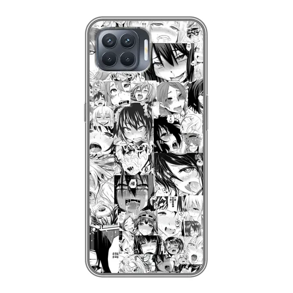 Чехол с принтом «Ahegao manga» для OPPO Reno 4 Lite