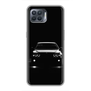 Чехол для Оппо Рено 4 Лайт - с принтом БМВ (AlphaPrint) (Машина BMW)