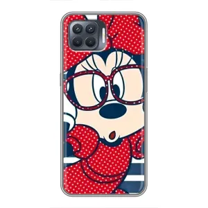 Міккі Маус чохол для OPPO Reno 4 Lite (AlphaPrint - Мультяшні) (Маус в окулярах)