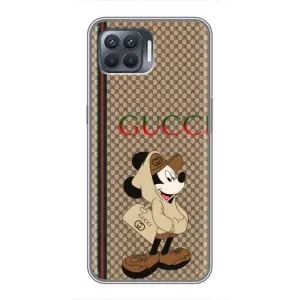 Чехлы ГУЧЧИ для Оппо Рено 4 Лайт (AlphaPrint) (Mickey GUCCI)