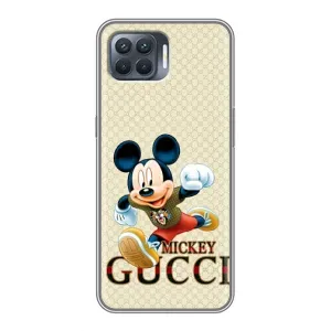 Чохол Disney Mouse OPPO Reno 4 Lite (PREMIUMPrint) (Mikki Gucci)