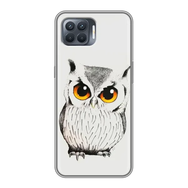 Чехол с принтом «Милая Сова» для OPPO Reno 4 Lite
