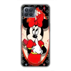 Чохол Disney Mouse OPPO Reno 4 Lite (PREMIUMPrint) (Мінні Маус ЛВ)
