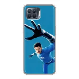 Чехол с принтом Фантастическая четверка для OPPO Reno 4 Lite (Мистер Фантастик супергерой)
