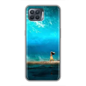 Чехол с мультфильмом Моана OPPO Reno 4 Lite (Океан Моана)