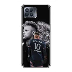 Чохол Неймар для OPPO Reno 4 Lite (AlphaPrint) (Неймар Лев)