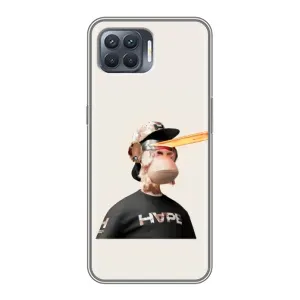 Чохли з Мавпами NFT для OPPO Reno 4 Lite (AlphaPrint) (мавпа NFT в окулярах)