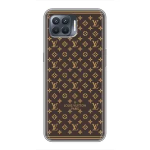 Чехлы Луи Витон для OPPO Reno 4 Lite (AlphaPrint - LOUIS VUITTON) (обои LV)