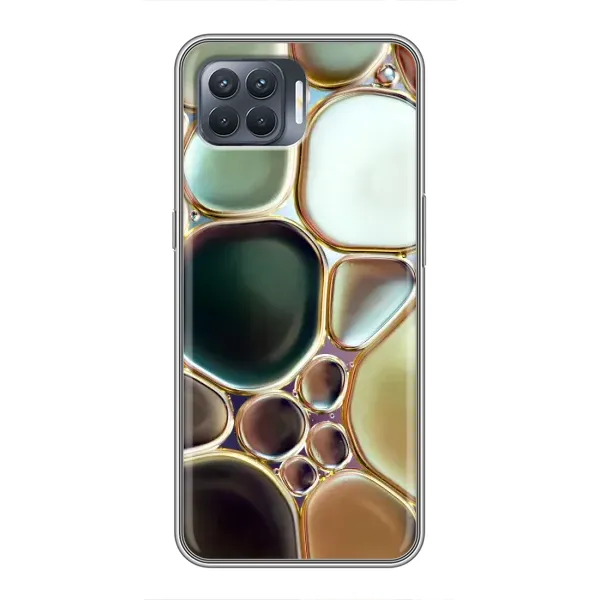 Чехол с принтом «Радужный Мрамор» для OPPO Reno 4 Lite Чехол с принтом «Радужный Мрамор» для OPPO Reno 4 Lite