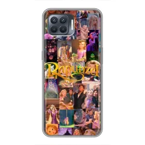 Чехол Рапунцель для OPPO Reno 4 Lite (Коллаж Рапунцель)