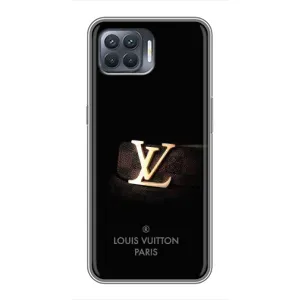 Чехлы Луи Витон для OPPO Reno 4 Lite (AlphaPrint - LOUIS VUITTON) (ремешок LV)