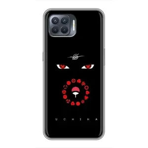 Чехлы на тему: Итачи Учиха для OPPO Reno 4 Lite (AlphaPrint) (глаза Итачи)
