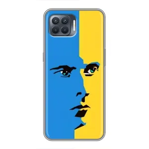 Украинские Чехлы для OPPO Reno 4 Lite с картинкой УПА (AlphaPrint) (Степан Бандера)