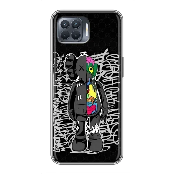 Чехол с принтом «Стиль Bearbrick» для OPPO Reno 4 Lite