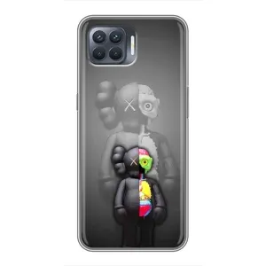 Чохли для OPPO Reno 4 Lite - Bearbrick Louis Vuitton (PREMIUMPrint) (Тіло Bearbrick)