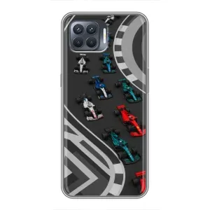 Чехол Формула1 на OPPO Reno 4 Lite (Трасса Ф1)