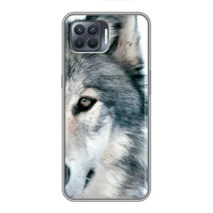 Чехлы с картинками животных OPPO Reno 4 Lite (Волк)