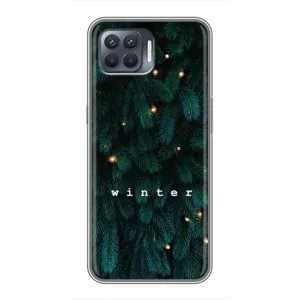 Новорічні, Святкові Чохли для OPPO Reno 4 Lite - 2024 год (Winter)