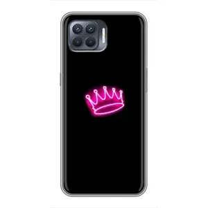 Чохол з Короною OPPO Reno 4 . - (AlphaPrint) (Яскрава корона)