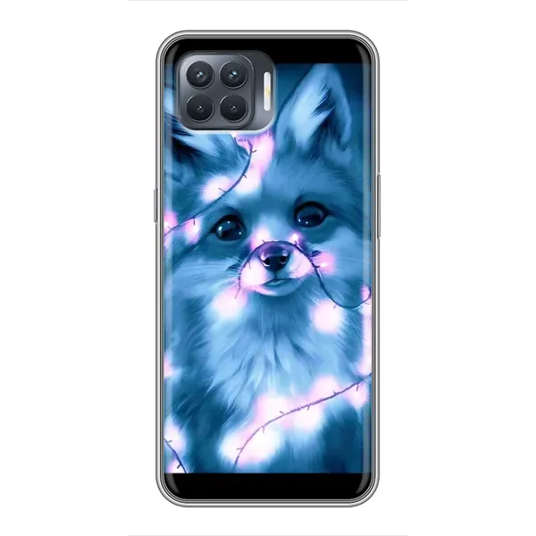 Чехол с принтом «Яркая лисичка» для OPPO Reno 4 Lite