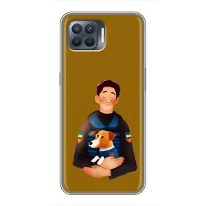 Чехлы с картинкой собаки Патрон для OPPO Reno 4 Lite (AlphaPrint) (ЗСУ Патрон)