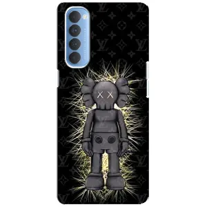 Чохли для Oppo Reno 4 Pro - Bearbrick Louis Vuitton (PREMIUMPrint) (Bearbrick LV)
