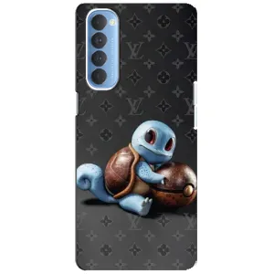 Бренднові Чохли для Oppo Reno 4 Pro - (PREMIUMPrint) (Черепашка)