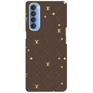 Чохли Луі Вітон для Oppo Reno 4 Pro (AlphaPrint - LOUIS VUITTON) (дизайн Луі Вітон)