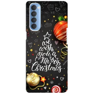 Різдвяні Чохли для Oppo Reno 4 Pro (VPrint) (Ялинка)