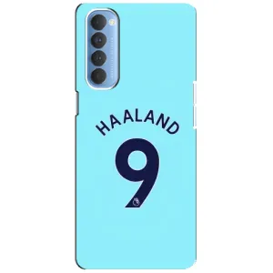 Чохли з футболістом Ерлінг Холанд для Oppo Reno 4 Pro (AlphaPrint) (Ерлінг Холанд 9)