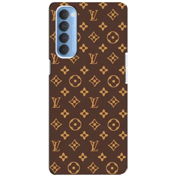 Чехол с принтом «фон LOUIS VUITTON» для OPPO Reno 4 Pro
