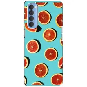 Чохли з фруктами для Oppo Reno 4 Pro (VPrint) (Грейпфрут)