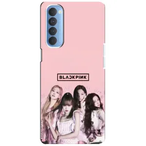 Чохол з музикальним гуртом для Oppo Reno 4 Pro (Гурт Блек Пінг)