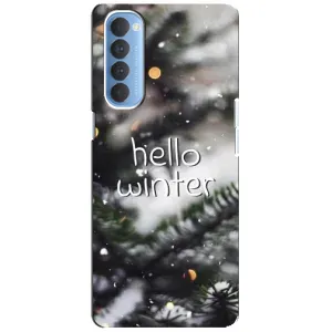 Новогодние, Праздничные Чехлы для Oppo Reno 4 Pro - 2024 год