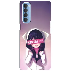 Чехлы Персонажи Аниме Наруто для Oppo Reno 4 Pro (AlphaPrint) (Hentai chan)