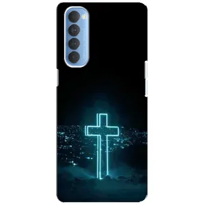 Чехол для Oppo Reno 4 Pro (AlphaPrint) - (Христианские)