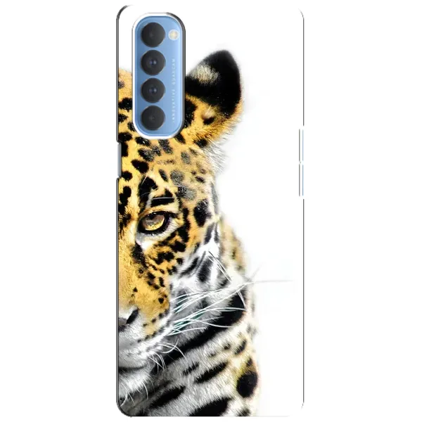 Чехол с принтом «Леопард» для OPPO Reno 4 Pro