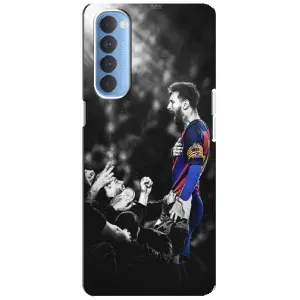 Чехлы Месси для Oppo Reno 4 Pro (AlphaPrint)