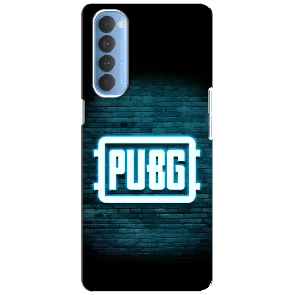 Чехол с принтом «Лого PUBG» для OPPO Reno 4 Pro