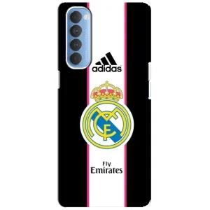 Чохол з принтом «лого Real Madrid» для OPPO Reno 4 Pro