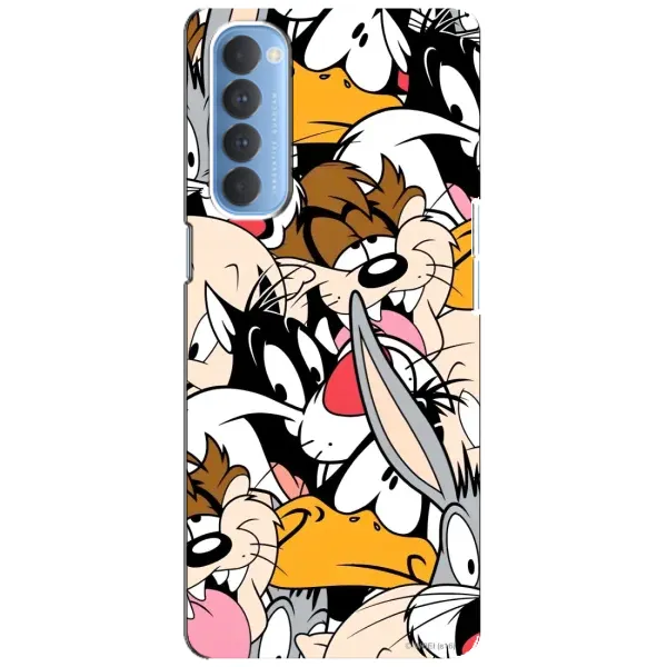Чехол с принтом «Looney Tunes» для OPPO Reno 4 Pro