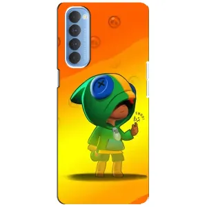 Чехол для Oppo Reno 4 Pro Бравл Старс (VPrint)