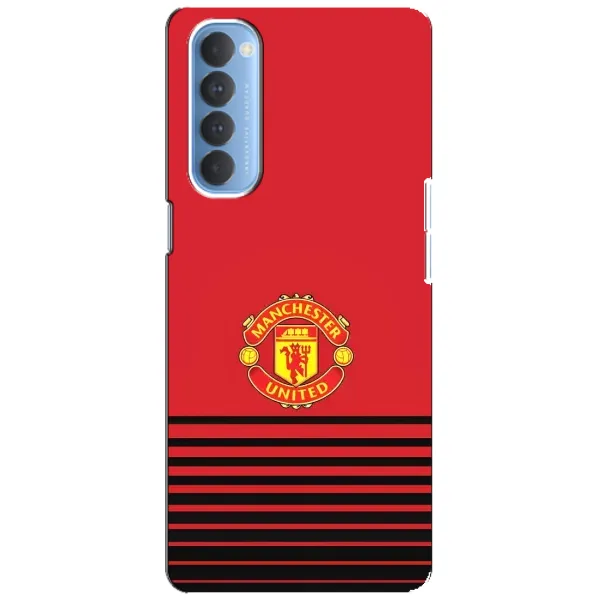 Чехол с принтом «manchester united» для OPPO Reno 4 Pro