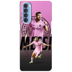 Чохли для ОППО Рено 4 Про - Лео Мессі Маямі (Messi Miami)